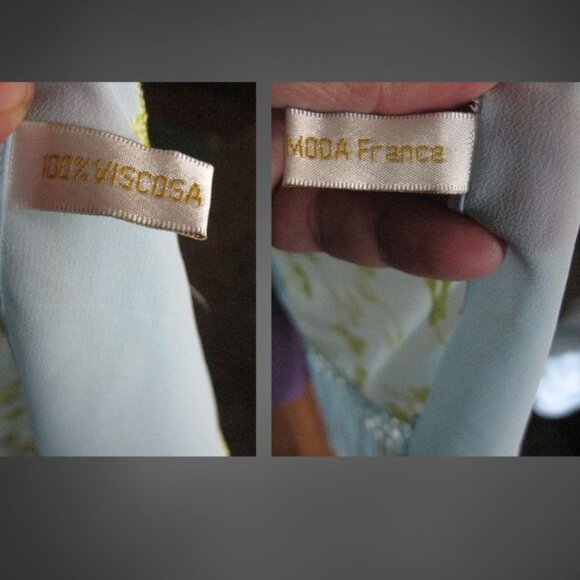 oversized viscose scarf from France - Picture 2 of 4